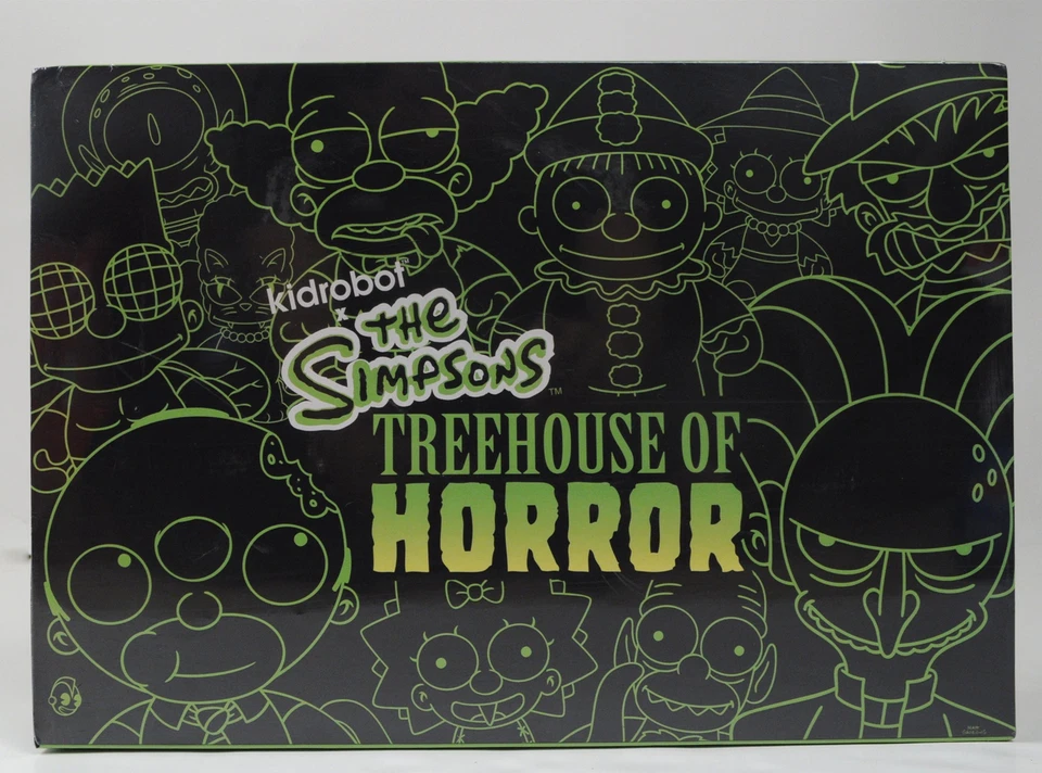 Kidrobot The Simpsons TreeHouse Of Horror Mini 3", Sealed Case Of 20 Blind Boxes - Image 1 of 4