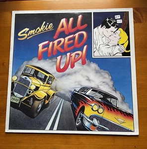 Smokie - All Fired Up Pre- Owned vinyl album In VG + Condition - Picture 1 of 4