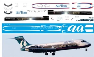 Boeing 717 Air Tran Harry Potter 1/144 PAS-DECALS	717-02 - Picture 1 of 1