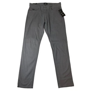 NWT RVCA Pants Slim Straight Fit Daggers Fit Women's 29 Grey/Gray - Picture 1 of 6