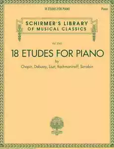 18 Etudes for Piano by Chopin, Debussy, Liszt, Rachmaninoff, Scriabin - By Ch... - Picture 1 of 7