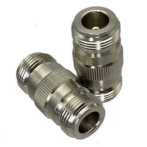 Conector adaptador coaxial RF serie conector N hembra a N hembra 1 pieza - Imagen 1 de 8