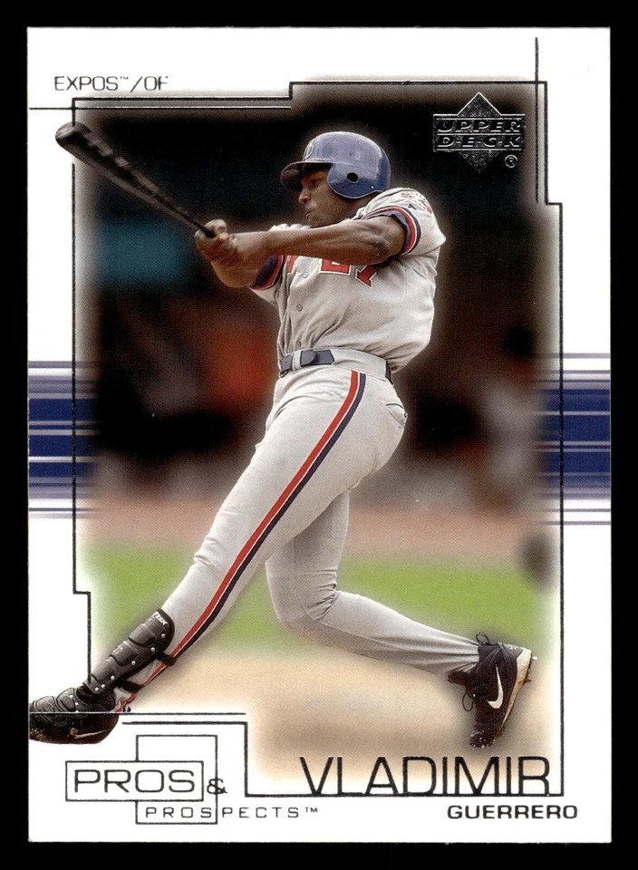 2001 Upper Deck Pros & Prospects - #65 Vladimir Guerrero - Monreal Expos - Image 1 of 2