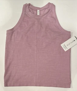 Athleta Renew Racerback Tank XL Space Dye Heather New Light Purple Lilac - Picture 1 of 5