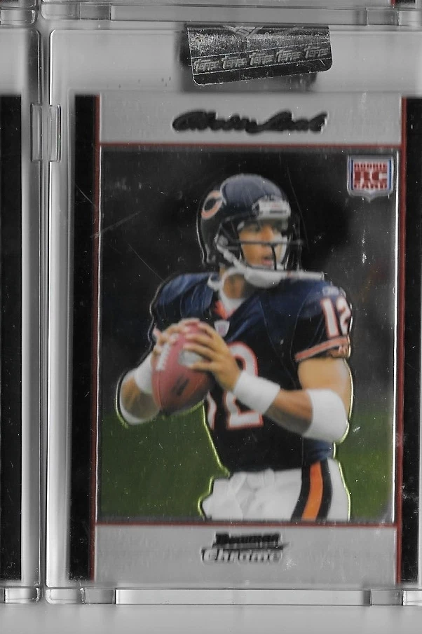 2007 Bowman Chrome Uncirculated Chris Leak Rookie #BC64 #'d 0875/1079 Bears - Image 1 of 1
