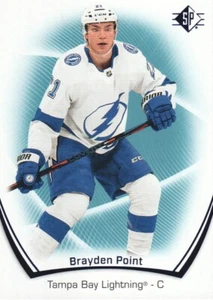2021-22 SP Hockey Blue #17 Brayden Point - Picture 1 of 2