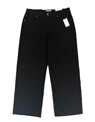 Pantalones negros Westbound The Vintage de tiro alto pierna ancha para mujer talla grande nuevos con etiquetas Foto 1 de 4