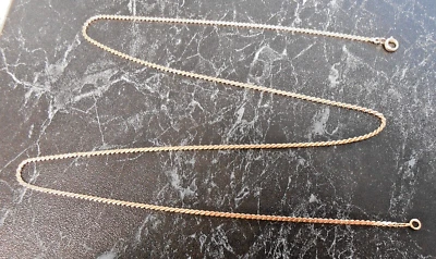 Chaine  maille originale  en or  18 K  poincon  tete d aigle - Photo 1/4