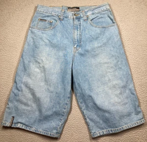Roca Wear Shorts Men's 32x14 Light Wash Blue Hip Hop Street Urban Skater Y2K - Bild 1 von 16