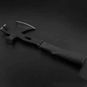 Survival Tactical Tomahawk Axe - Multi-Tool Hatchet with Rubber Grip Handle - Picture 1 of 8