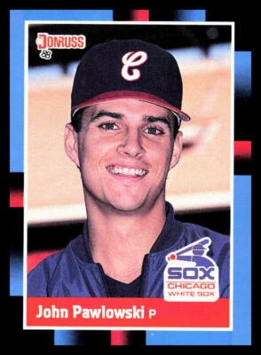 1988 Donruss 457 John Pawlowski Chicago White Sox Baseball Card - Image 1 of 2