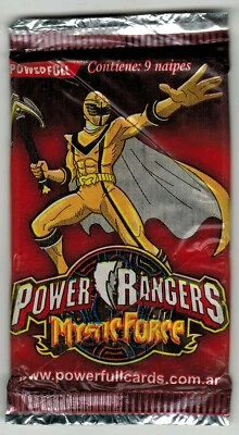 Argentina Powerfull Power Rangers Mystic Force Trading Card Pack - Image 1 of 2