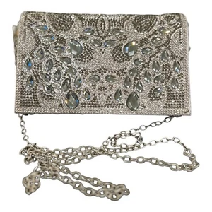 Rhinestone Flap Small Bag - Picture 1 of 4