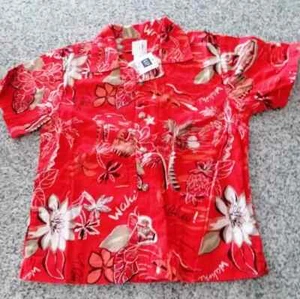 BABY GAP BOY'S SHORT SLEEVE SHIRT 100% COTTON SIZE 4XL - NEW WITH TAGS - Picture 1 of 2