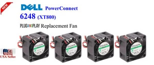 Lot of 4x New Replacemant Fans for Dell PowerConnect 6248 (XT800) - Picture 1 of 8