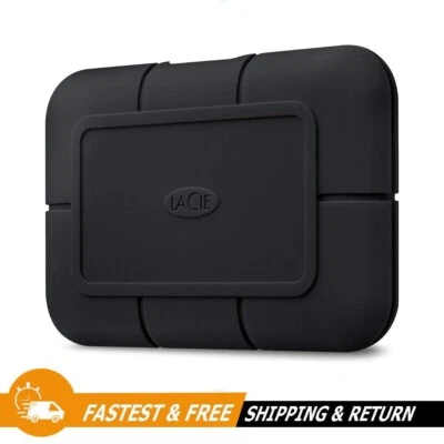 LaCie RUGGED PRO 1TB SSD Thunderbolt 3+ USB 3.1 2.5 External HD (STHZ1000800) - Image 1 of 4