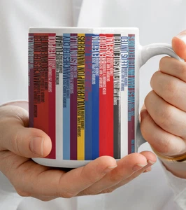 West Ham 2025-2026 Fixtures Mug Football Mug Birthday Present, Premier league - Picture 1 of 25