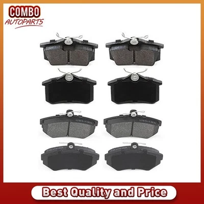 Juego de pastillas de freno de disco delanteras traseras para Volkswagen Corrado 1990 1991 Foto 1 de 4