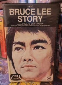 The Bruce Lee Story VHS Action Martial Arts Ex-Rental - Picture 1 of 5