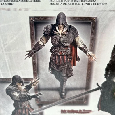Assassins Creed 2 Play Arts Action Figure Ezio Auditors Da Firenze Boxed A+ - Image 1 of 4