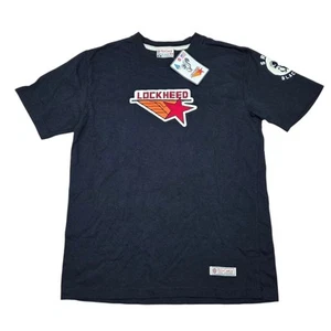 Red Canoe Mens M Lockheed Black T Shirt Size Medium New Tee - Picture 1 of 8