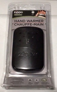 ZIPPO brand Outdoor Black Hand Warmer Chauffe 12 Hours Of Warmth Refillable - Picture 1 of 1