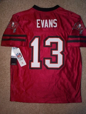 (2025-2026) Tampa Bay Bucs MIKE EVANS nfl Jersey YOUTH KIDS BOYS (m-medium 8-10) - Image 1 of 3