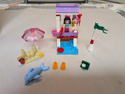 LEGO 41028 Friends Emma's Lifeguard Post COMPLETO Sin manual Sin caja Foto 1 de 4