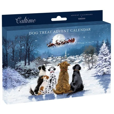 Dog Treats Pet Advent Calendar Waiting For Santa Christmas Advents For Dogs - Image 1 of 4