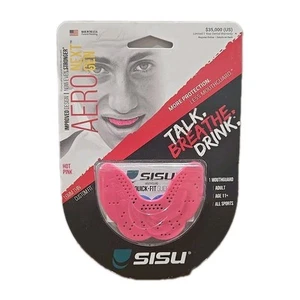 SISU Mundschutz Aero Next Gen Alter 11+ & Erwachsene 1,6 mm - Pink - VERSIEGELT - Bild 1 von 2