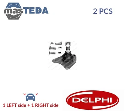 TC72 SUSPENSION BALL JOINT PAIR FRONT DELPHI 2PCS FOR FORD TAUNUS,CORTINA - Image 1 of 4