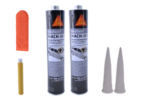 SikaTack Mach 30XV Auto Glass Urethane, Adhesive  Kit - Urethane & Primer 2 Pack - Picture 1 of 7