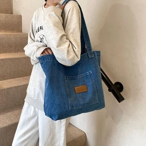 Retro Cowboy Underarm bag Korean Style Leisure Tote Bag Outdoor - Picture 1 of 14