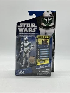 Star Wars The Clone Wars Clone Trooper Draa CW35 Action Figure Hasbro 25275 - Picture 1 of 6
