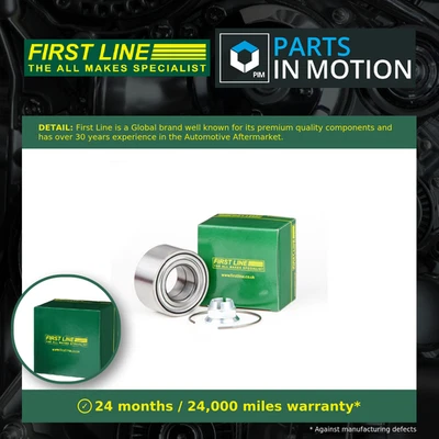 Wheel Bearing Kit fits LADA LARGUS 1.6 Front 2018 on 21129 Firstline Quality New - Image 1 of 4