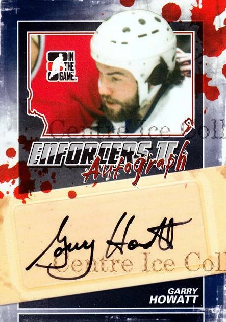 2013-14 ITG Enforcers Auto #AGH Garry Howatt - Image 1 of 1