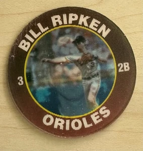 BILL RIPKEN 1991 Superstar Action Disc 7/11  Slurpee - Baltimore Orioles # 12 - Picture 1 of 2