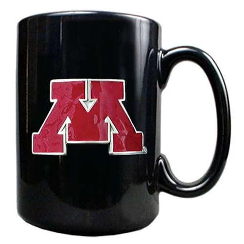 Minnesota Golden Gophers 15oz Black Ceramic Mug Cover