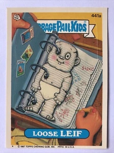 Garbage Pail Kids Topps Original Series 11 Sticker Loose Leif 441a - Picture 1 of 2