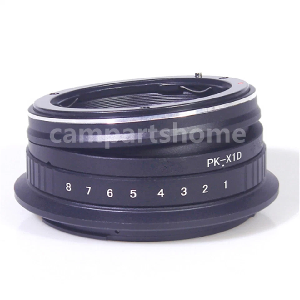 Tilt adapter for Pentax K PK Lens to Hasselblad X1D 907X Camera Lens Adapter - Image 1 of 1