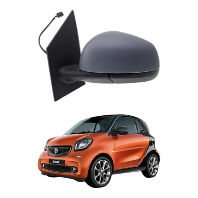 Specchio Retrovisore Elettrico Sinistro SX per SMART Fortwo 2014 Termico 5 PIN - Immagine 1 di 4