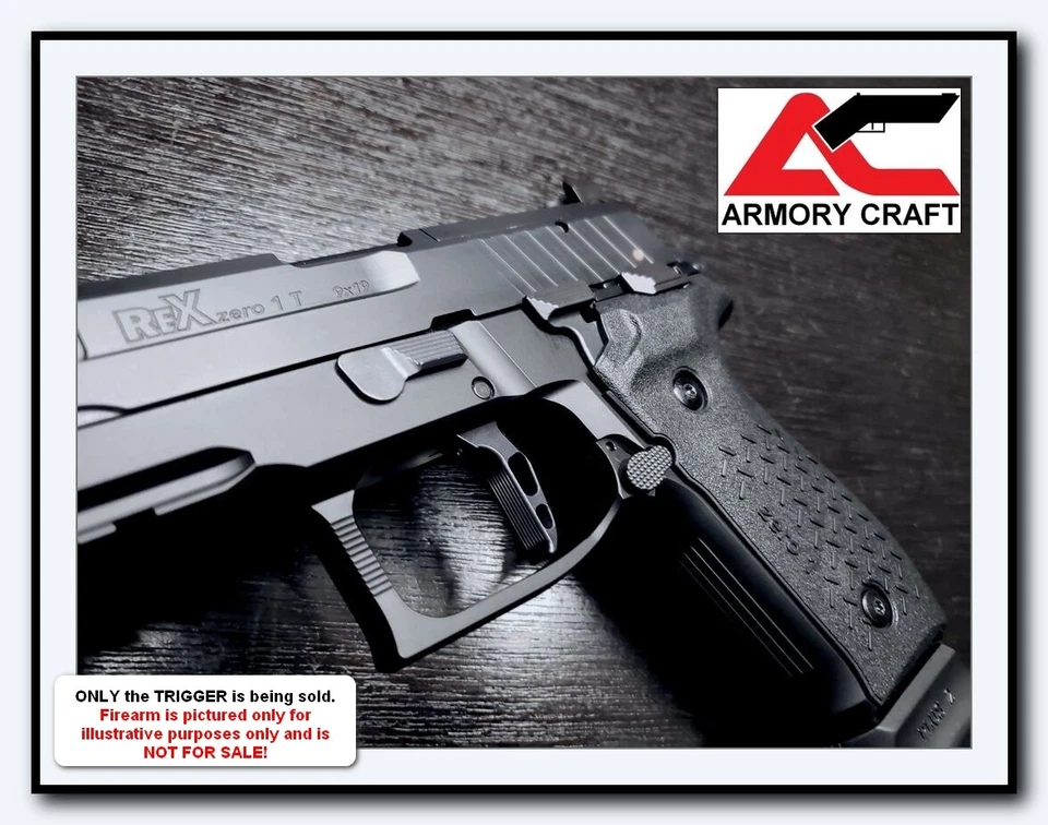 ARMORY CRAFT - Rex Zero 1 Tactical - Arex Alpha - Dual Adjustable Flat Trigger  - Image 1 of 4