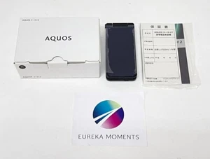 SHARP 601SH AQUOS KEITAI 2 BLACK SoftBank 4G Android Flip Phone Unlocked NEW - Picture 1 of 5
