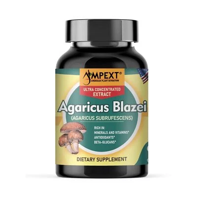 Extracto de hongo AMPEXT Agaricus Blazei - Impulso inmunológico Niveles equilibrados Adaptado... Foto 1 de 4
