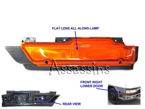 AVANT DROIT PORTE Clignotant Lampe pour MITSUBISHI CANTER FUSO / 1994-1999 SCT - Picture 1 of 1