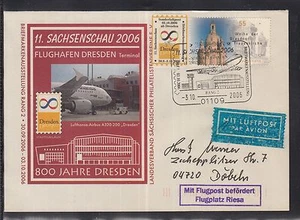 Germany Sonderbeleg SST Dresden 11. Sachsenschau  800 Jahre Dresden - Bild 1 von 1