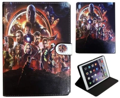 For iPad Mini 1 2 3 4 5 Avengers Iron Man Captain America End Game Case Cover - Image 1 of 3