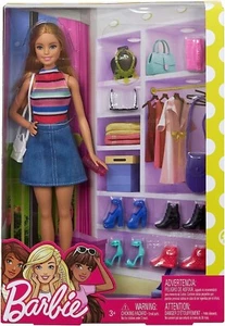 Barbie Fashion Party Doll and Accessories FVJ42 *NEW* - Picture 1 of 3