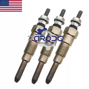 3 Pcs Glow Plug for Kubota Loader R310, R310B Engine D640 - Picture 1 of 5