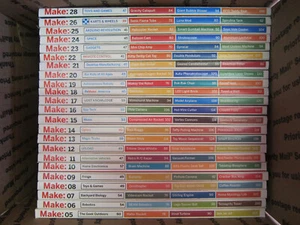 Make: magazines SOLD INDIVIDUALLY FOR $10.00 EACH - Imagen 1 de 1